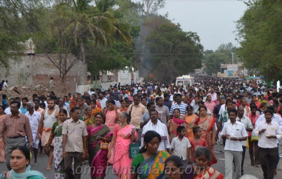 29 ஆம் தேதி தி.மலையில்  கிரிவலம் செல்ல பக்தர்கள் வர வேண்டாம் மாவட்ட ஆட்சியர் உத்தரவு