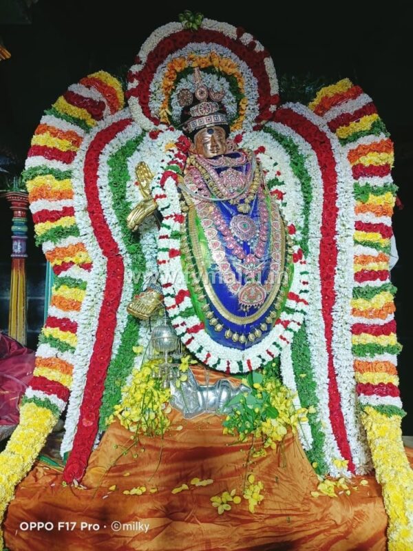 சித்திரை மாத திருவோண நட்சத்திரத்தை முன்னிட்டு நடராஜருக்கு சிறப்பு அலங்காரம்!