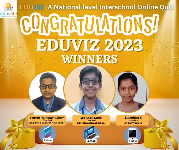 Let’s Eduvate organized national level online ‘Eduviz Quiz’ competition