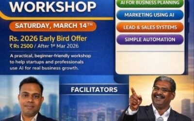 AI as Your Co-Founder – நடைமுறை தொழில் பயிற்சி பட்டறை!