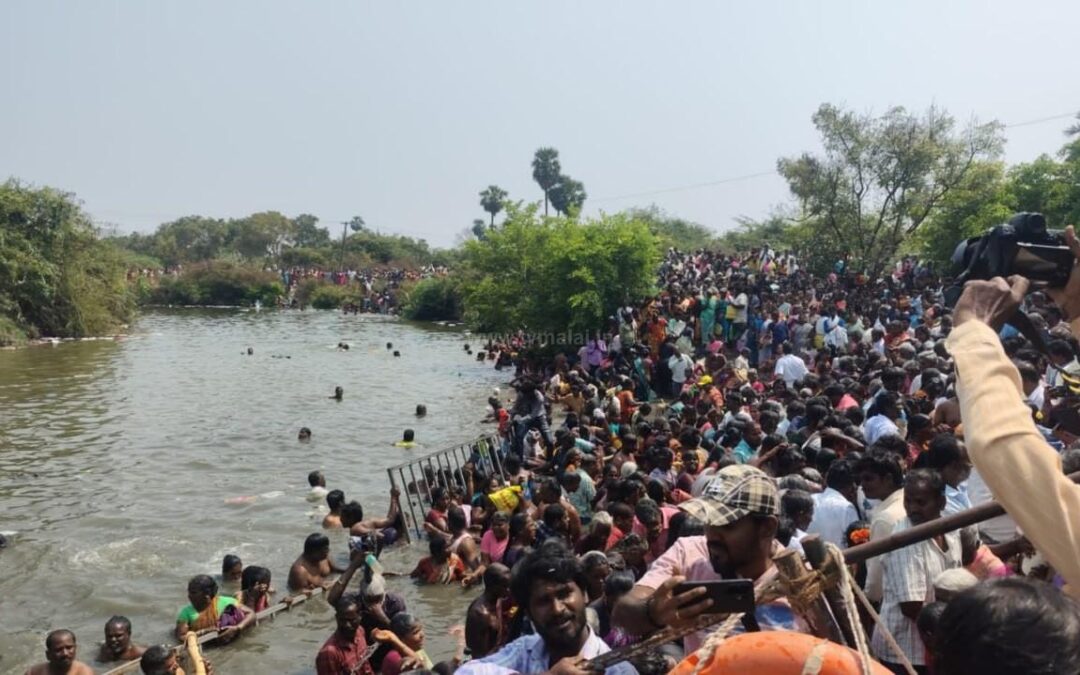திருவண்ணாமலை அண்ணாமலையார் கோயிலில் – சந்திரசேகரர் தீர்த்தவாரி!